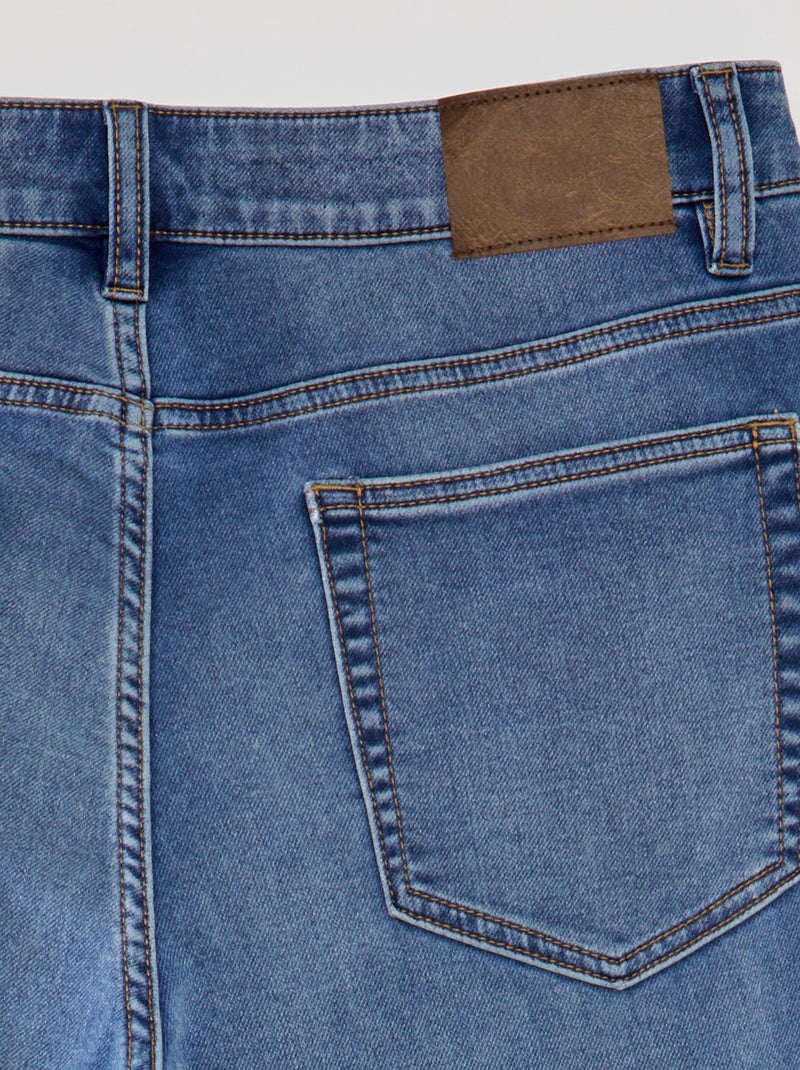 Slim-fit stretchjeans - L30 BLAUW - Kiabi