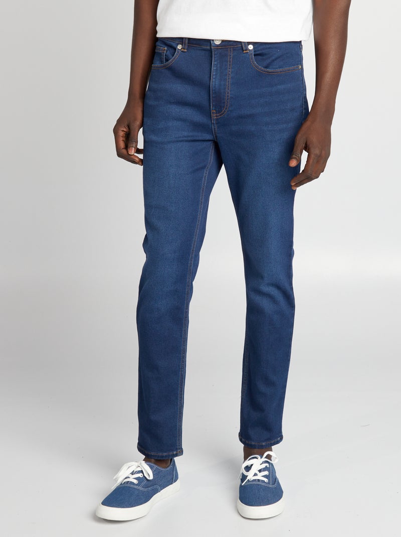 Slim-fit stretchjeans - L30 BLAUW - Kiabi