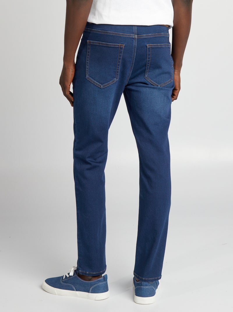 Slim-fit stretchjeans - L30 BLAUW - Kiabi