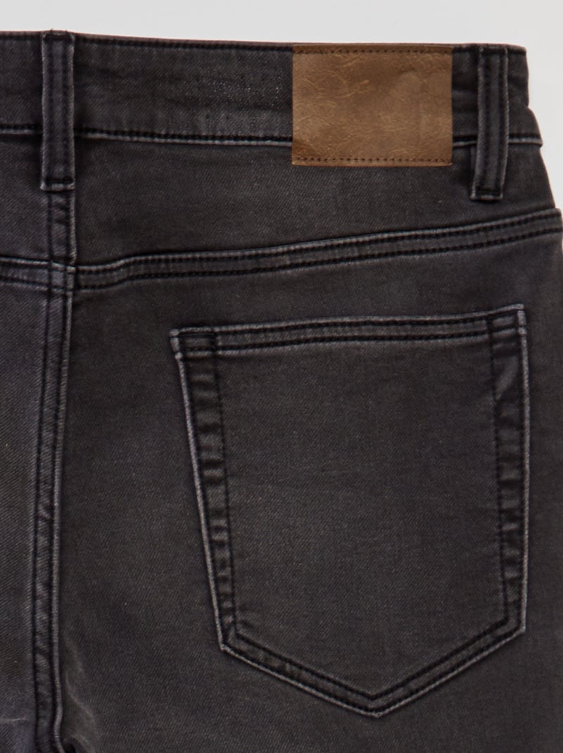 Slim-fit stretchjeans - L30 GRIJS - Kiabi