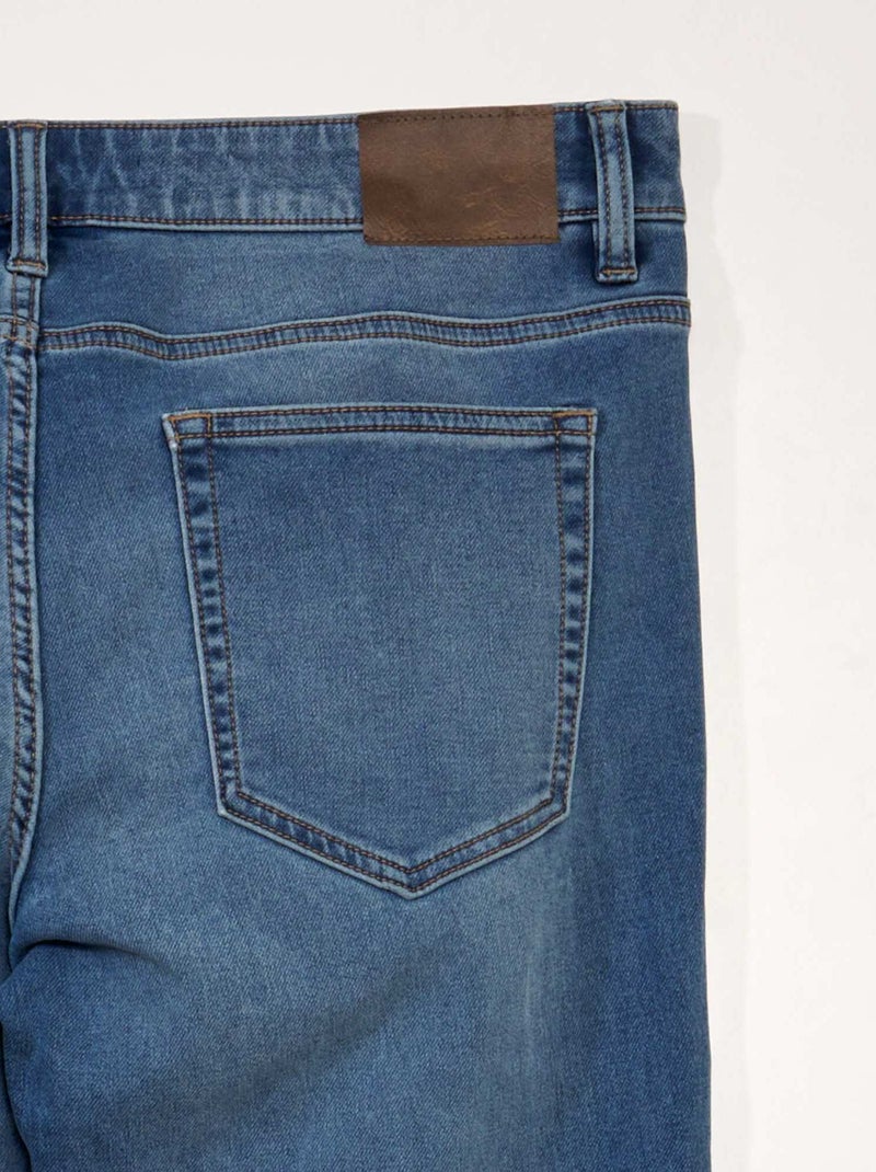 Slim-fit stretchjeans - L32 BLAUW - Kiabi