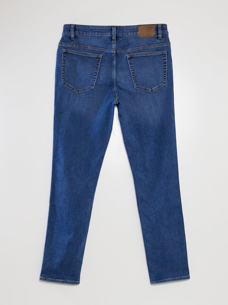 Slim-fit stretchjeans - L32 BLAUW - Kiabi