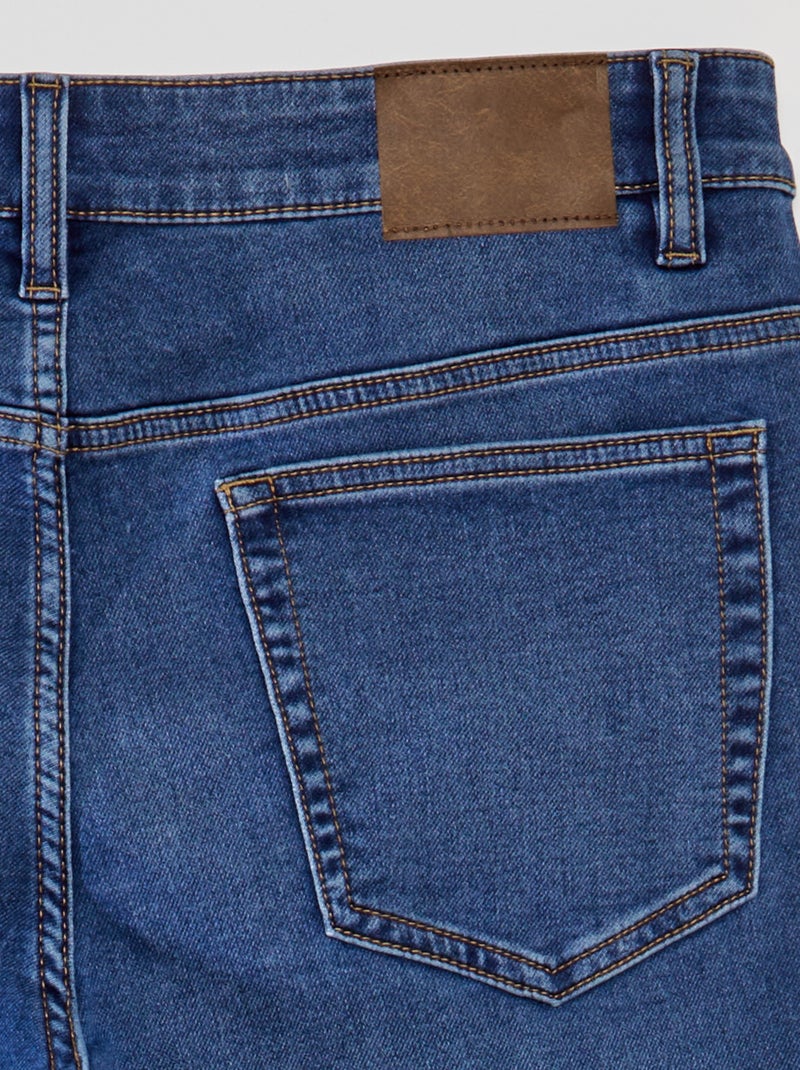 Slim-fit stretchjeans - L32 BLAUW - Kiabi