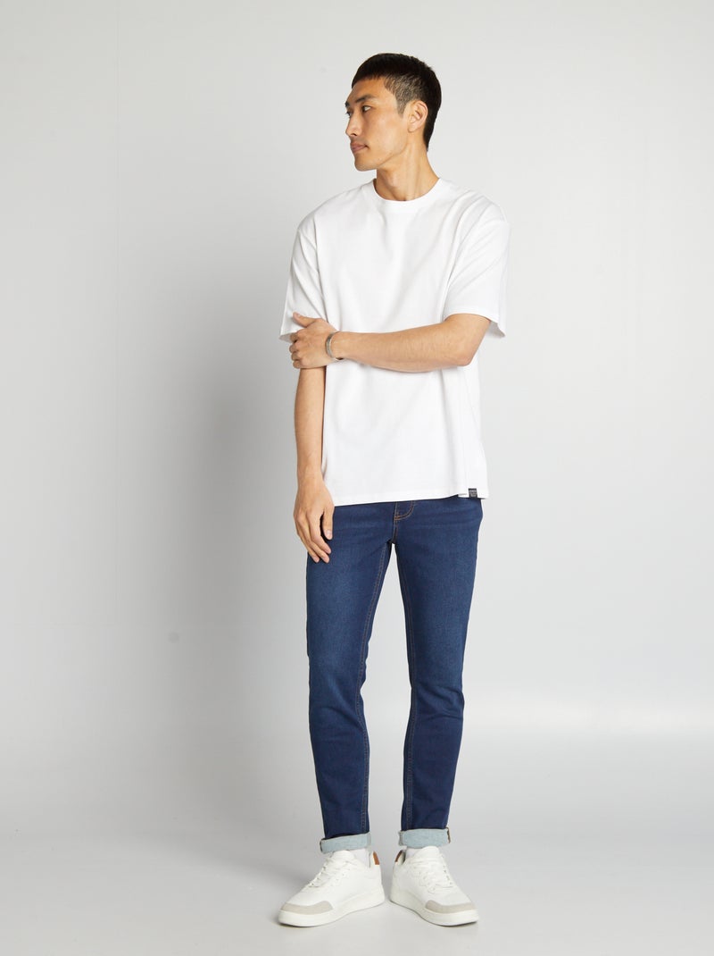 Slim-fit stretchjeans - L32 BLAUW - Kiabi