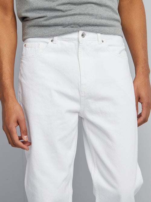 Slim-fit tapered/strak toelopende 5-pocket-jeans - Kiabi