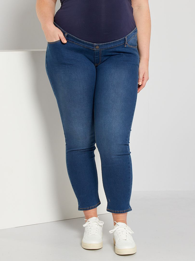 Slim-fit zwangerschapsjeans - BLAUW - Kiabi - 25.00€