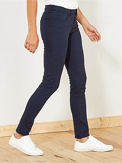 Slimfit 5-pocket stretch broek - Kiabi