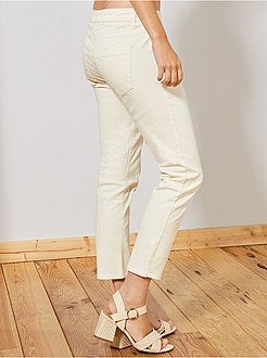 Slimfit 7/8e broek - Kiabi