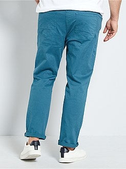 Herenmode grote maten - Slimfit broek - Kiabi