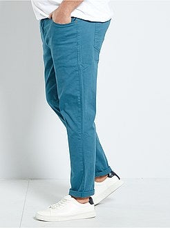 Herenmode grote maten - Slimfit broek - Kiabi