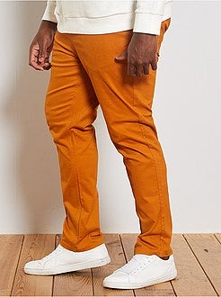 Herenmode grote maten - Slimfit broek - Kiabi