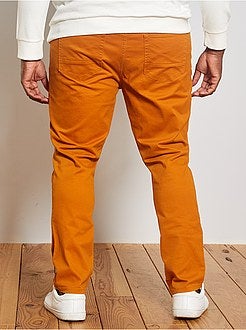 Herenmode grote maten - Slimfit broek - Kiabi