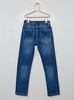 Slimfit broek met elastiek - Kiabi