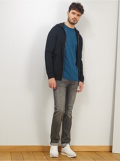 Heren TALL (> 190cm) - Slimfit jeans, lengtemaat 36, 1,95 m+ - Kiabi