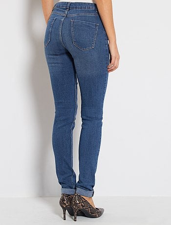 Slimfit jeans met een hoge taille - Kiabi