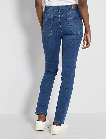 Slimfit jeans met superhoge taille - Lengte US30 - Kiabi