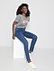     Slimfit jeans met superhoge taille - Lengte US30 afbeelding 1
