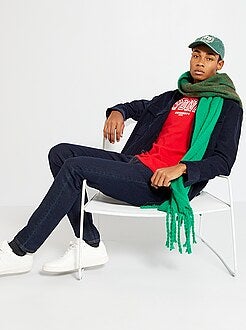 Slimfit jeans van stretch katoen - Kiabi