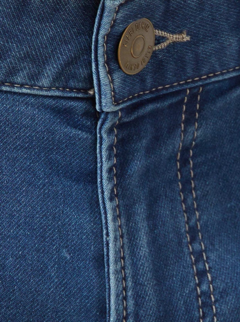 Slimfit stretch jeans steen - Kiabi