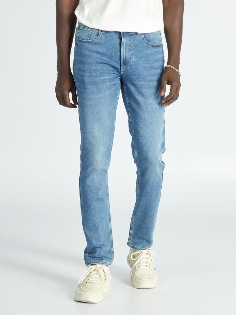 Slimfit stretch jeans steen - Kiabi
