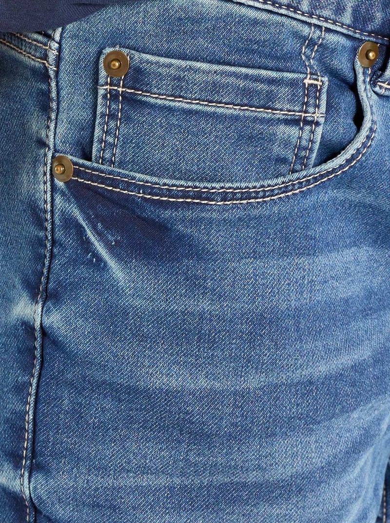 Slimfit stretch jeans steen - Kiabi