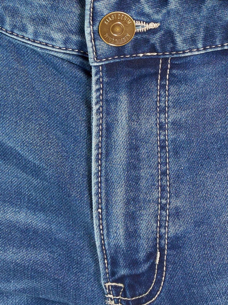Slimfit stretch jeans steen - Kiabi