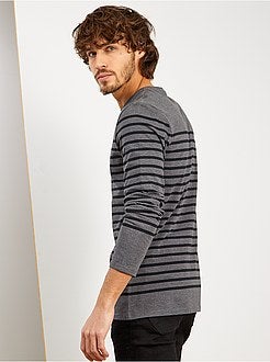 Slimfit T-shirt in matrozenstijl - Kiabi