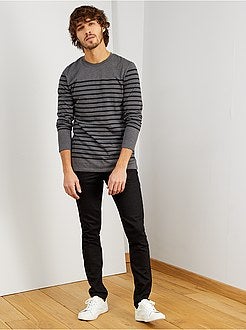 Slimfit T-shirt in matrozenstijl - Kiabi