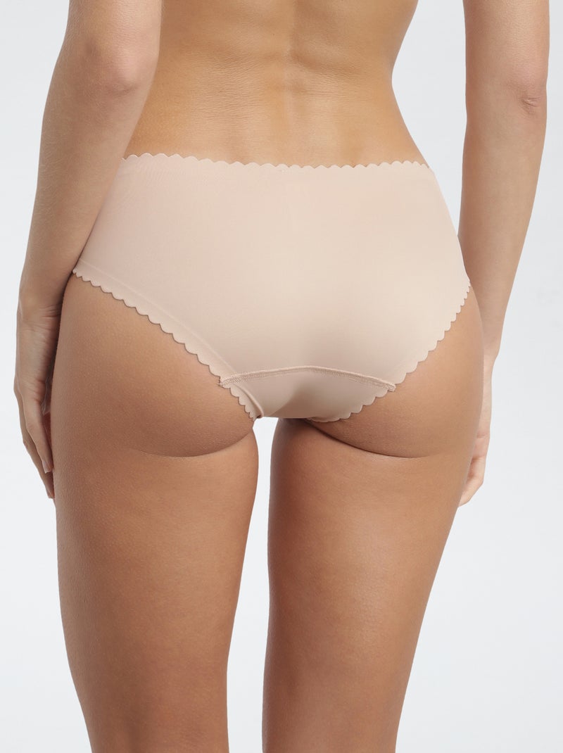 Slip met fantasiebiesje 'Dim body touch' Biege - Kiabi