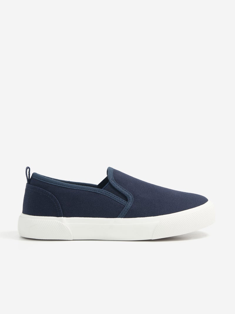 Slip-on sneakers Blauw - Kiabi