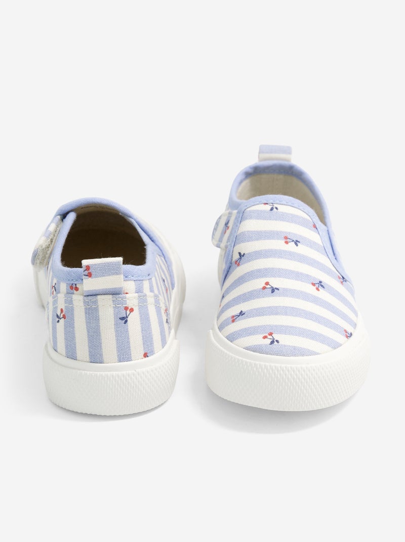 Slip-on sneakers Blauw - Kiabi