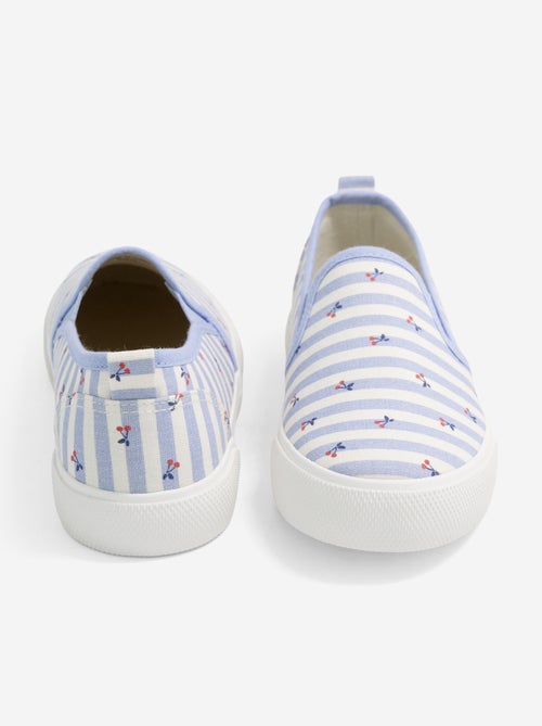 Slip-on sneakers met motief - Kiabi