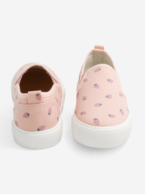 Slip-on sneakers met motief - Kiabi