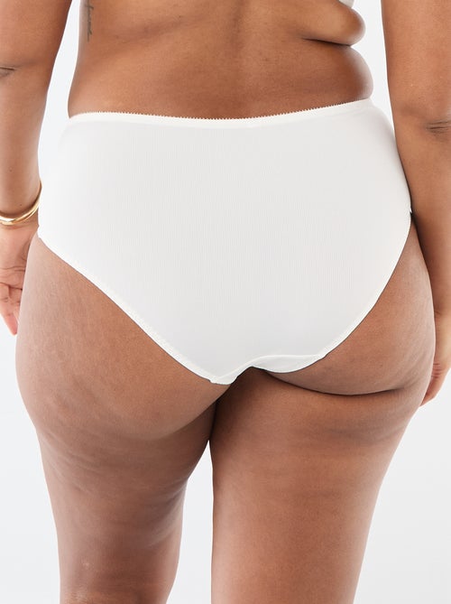 Slip van geribde microvezel - Kiabi