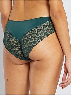 Slip van kant en microvezel - Kiabi