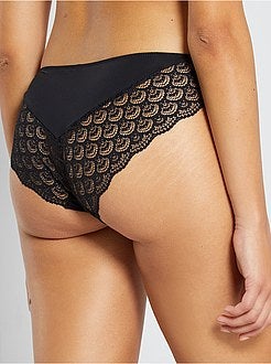 Slip van kant en microvezel - Kiabi