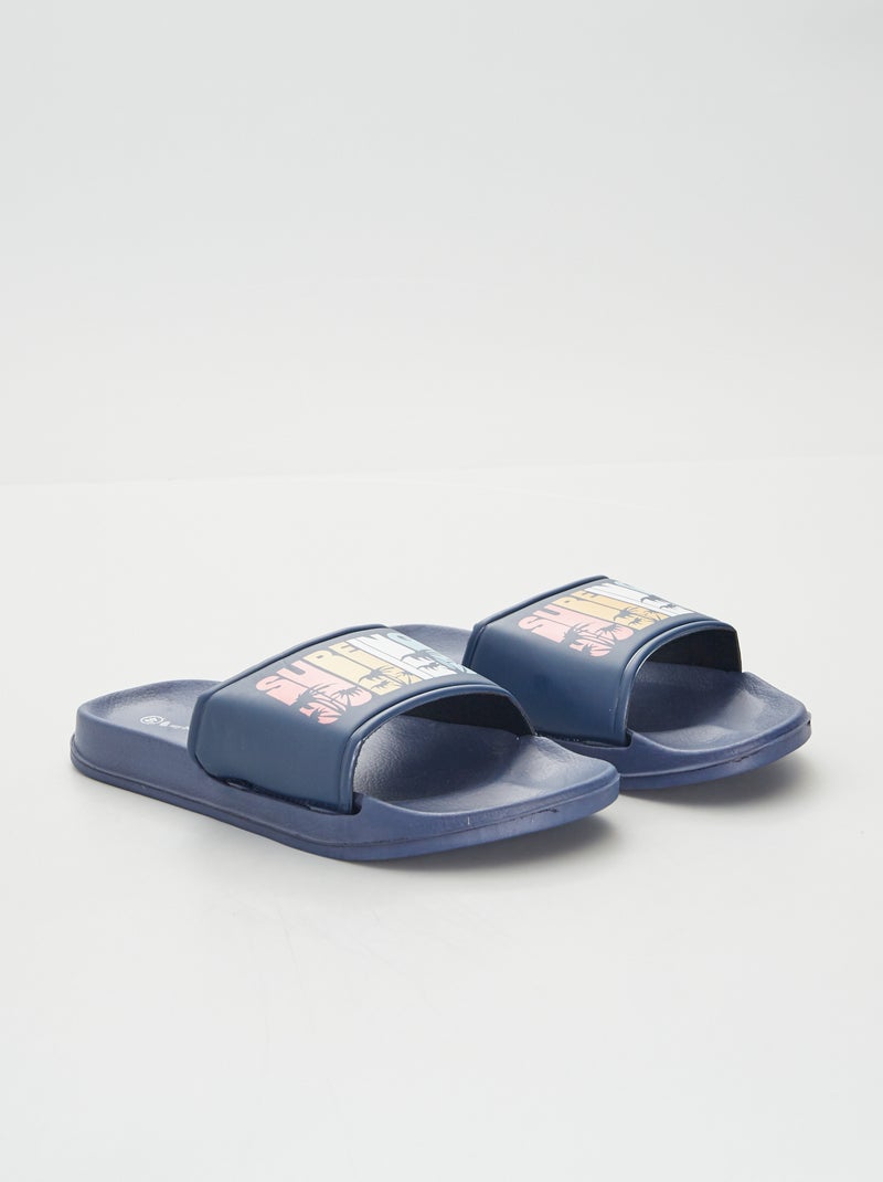 Slippers BLAUW - Kiabi