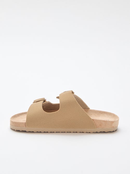 Slippers met dubbele band - Kiabi