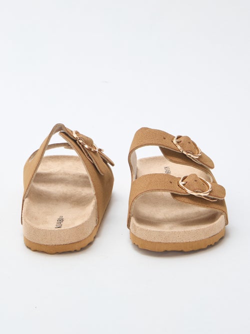 Slippers met dubbele band - Kiabi