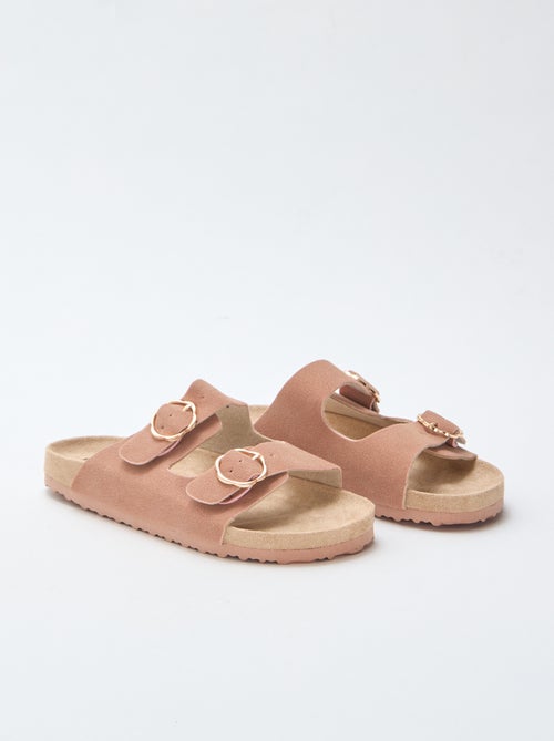 Slippers met dubbele band - Kiabi