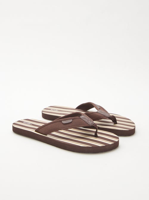 Slippers met fantasieprint - Kiabi