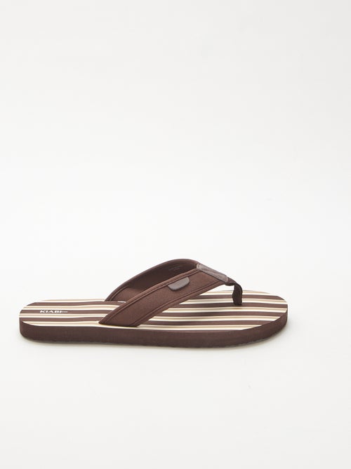 Slippers met fantasieprint - Kiabi