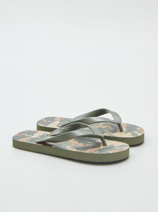 Slippers met motiefje