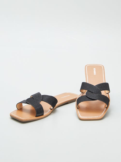 Slippers met pailletten - Kiabi
