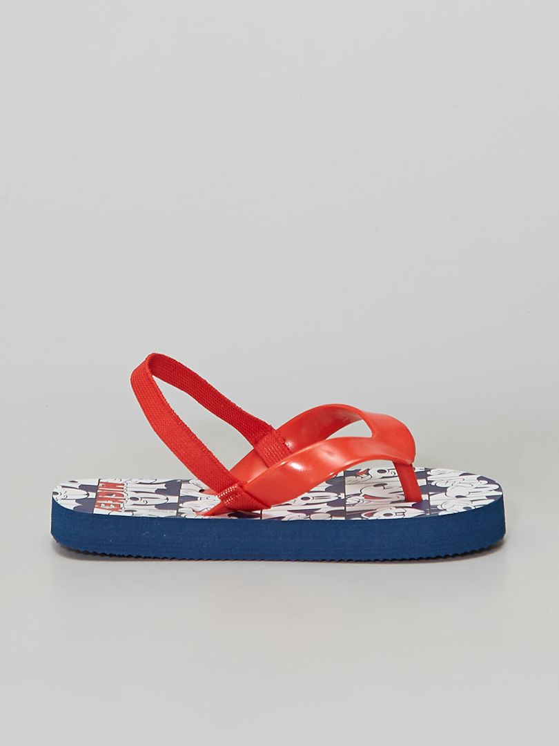 Slippers 'Mickey' BLAUW - Kiabi