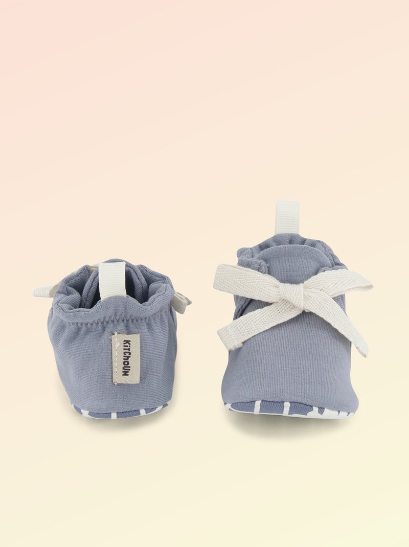 Sloffen - Motoriek 1: rollen en omdraaien - Kitchoun Blauw - Kiabi