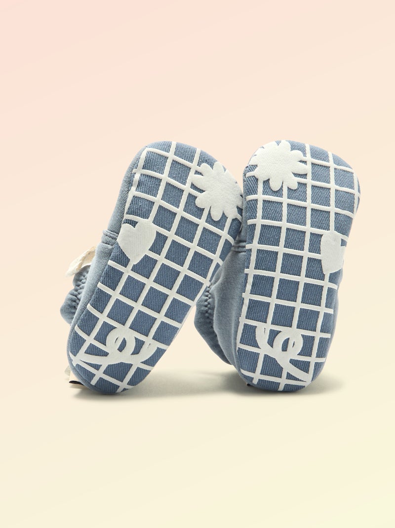 Sloffen - Motoriek 1: rollen en omdraaien - Kitchoun Blauw - Kiabi