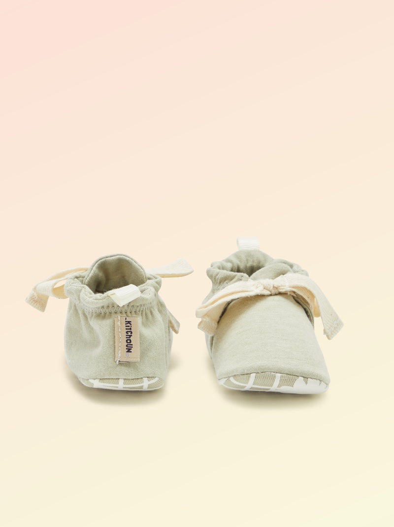 Sloffen - Motoriek 1: rollen en omdraaien - Kitchoun Groen - Kiabi