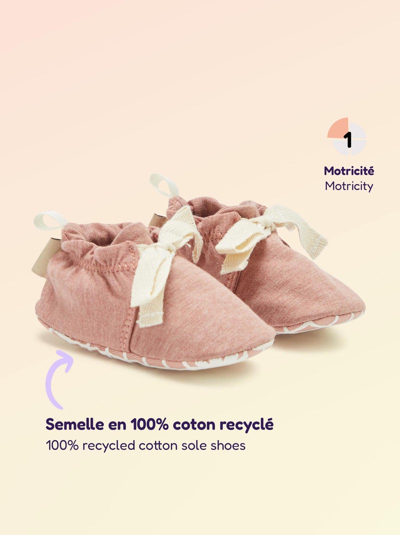 Sloffen - Motoriek 1: rollen en omdraaien - Kitchoun Rose - Kiabi