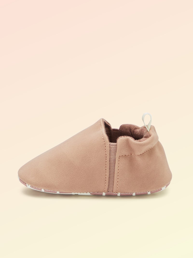 Sloffen - Motoriek 1: rollen en omdraaien - Kitchoun Rose - Kiabi